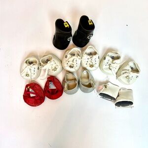 Build A Bear 7 Pair Shoe Lot